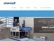 Tablet Screenshot of marksell.com.br